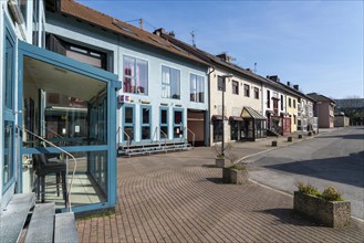 Closed brothels, Puff-Strasse in Essen, Stahlstrasse, Effects of the coronavirus pandemic in