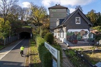 The Nordbahntrasse, a cycle path, footpath, on a former 22 KM long railway line, along the