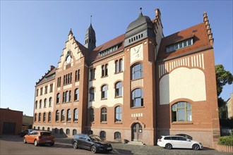 Bergschule, Palais, Luther city Eisleben, Harz, Saxony-Anhalt, Germany, Europe