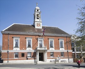 Town Hall built in 1920s at Braintree, Essex, England, United Kingdom, Europe