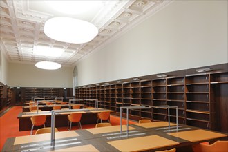 New reading room in the Berlin State Library in the Unter den Linden building The basic