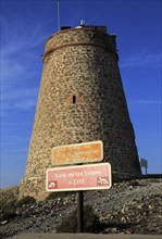 Torre Vigia de los Lobos watchtower, Rodalquilar, Cabo de Gata natural park, Almeria, Spain, Europe