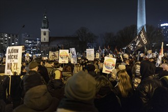 Recordings as part of the demonstration Auf die Strasse! Against the AfD's Nazi deportation plans