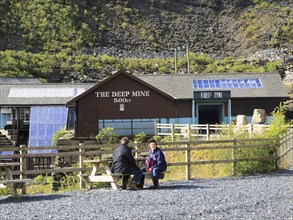 Llechwedd slate mine tourist attraction, Blaenau Ffestiniog, Gwynedd, north Wales, UK