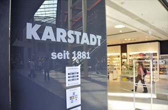 Karstadt shopping centre, Duisburg, North Rhine-Westphalia, Germany, Europe