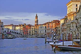 Venice, Italy, Houses on the Grand Canal, Lower Saxony, Federal Republic of Germany, Europe