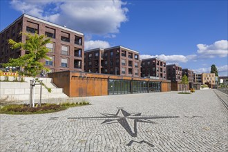 New development area Hafen City, on the site of the old neustädter Elbhafen harbour, Wohnungsbau