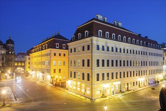 The Taschenbergpalais was built from 1705 as a baroque aristocratic palace in Dresden. After its