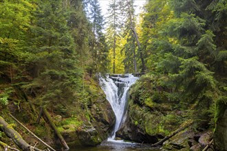 The Kochel Falls in Schreiberhau, Giant Mountains Poland