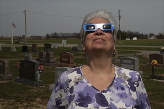 Van Wert, Ohio USA, 8 April 2024, A total solar eclipse, seen from northwestern Ohio. Susan Newell