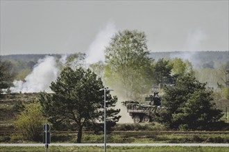 Pandur II 8x8 of the Czech Army, taken during an exercise of the German Armed Forces with forces