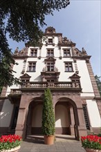 Grand Ducal Palace, neo-renaissance castle, spa town of Badenweiler, Black Forest, Markgräflerland,