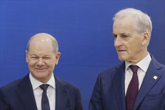 Olaf Scholz (SPD), Federal Chancellor, at the Hannover Messe Hanover, 22 April 2024