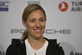 Angelique Kerber (GER) portrait, smiles, press conference, press conference, interview, WTA,