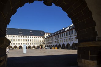 Friedenstein Castle, Gotha, Thuringia, Germany, Europe