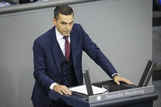 Nicolas Zippelius, MdB, CDU/CSU, speaks in the plenary of the Bundestag. Berlin, 04.07.2024