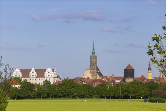 City view of Bautzen, Bautzen, Saxony, Germany, Europe