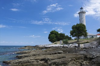 Lighthouse in Savudrija, Istiren, Croatia, Croatia, Europe