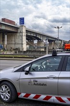 The Berlin Bridge, motorway A59, over the Duisburg port area, 1.8 km long, has a remaining useful