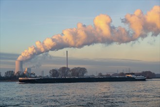 Cooling tower of the coal-fired power plant Duisburg-Walsum, operated by STEAG and EVN AG, 181