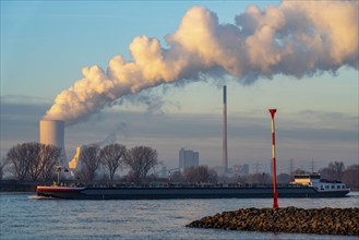 Cooling tower of the coal-fired power plant Duisburg-Walsum, operated by STEAG and EVN AG, 181