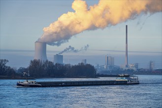 Cooling tower of the coal-fired power plant Duisburg-Walsum, operated by STEAG and EVN AG, 181