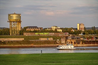 The Rhine Park in Duisburg-Hochfeld, former industrial site, steel industry, 60 ha, large, with 1.4