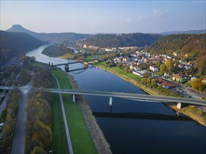 The Elbe bridge in Bad Schandau (B 172) is closed to all traffic with immediate effect. This