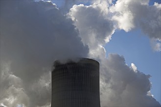 Niederaußem power plant, a base-load power plant operated by RWE PowerAG using lignite in