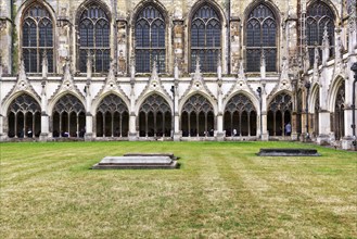 Canterbury Cathedral, The Cathedral of Christ Church, Cloister, Canterbury, Kent, England, Great