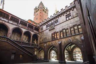 City Hall, Basel, Canton of Basel-Stadt, Switzerland, Europe