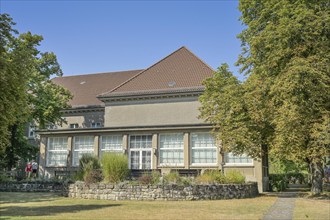 Garden side, Museum Berlin-Karlshorst: Site of the capitulation in May 1945, Zwieseler Straße,