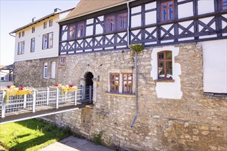 Thuringian Pharmacy Museum in Haus Rosenthal, Bad Langensalza, Thuringia, Germany, Europe