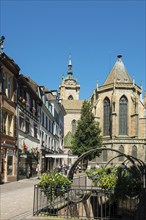 St Martin's Minster, Colmar, Alsace, Bas-Rhin, France, Europe