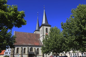 Catholic parish church of St Kilian, Kolonat and Totnan, Hassfurt, Hassfurt, Hassberge district,