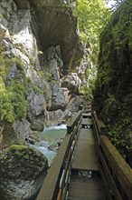 Seisenbergklamm gorge, natural monument, Pinzgau, Salzburger Land, Austria, Europe