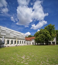 Riding hall by Gottfried Bandhauer, now a concert hall and event centre, Köthen Castle and Castle