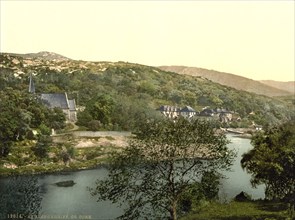 At Gelngariff, in the south-west area of County Cork in Ireland, Historic, digitally restored