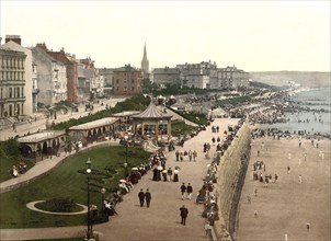 The Parade, Promenade, Bridlington, in the English Unitary Authority East Riding of Yorkshire,