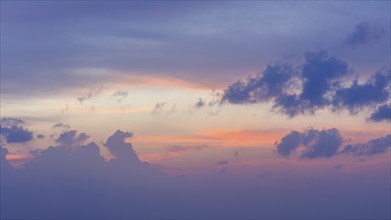 Beautiful dramatic scenic after sunset sky background after sunset