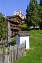 South Tyrolean Folklore Museum, Dietenheim, Freilchtmuseum, Pustertal, South Tyrol, Italy, Europe