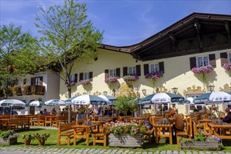 Gasthaus Gries, Mittenwald, Werdenfelser Land, Upper Bavaria, Bavaria, Germany, Europe