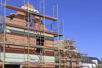 Detached house under construction