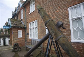 Museum at Dunwich, Suffolk, England, United Kingdom, Europe