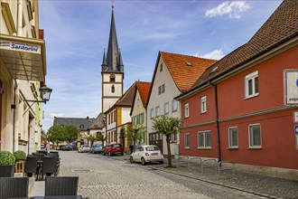 St Kilian and St Georg Church in Bad Staffelstein, Bavaria, Germany, Europe