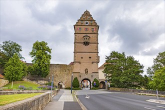 Hohntor in Bad Neustadt an der Saale in Bavaria, Germany, Europe