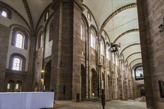 Interior view, Imperial Cathedral, Cathedral of St Mary and St Stephen, UNESCO World Heritage Site,