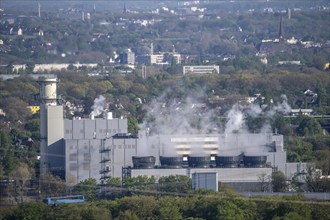 The STEAG combined heat and power plant in Herne-Baukau, the new gas and steam power plant, unit 6,