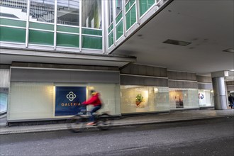 Galeria Kaufhof department stores' in the city centre of Krefeld, on Hochstraße, is affected by the