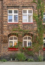 Red-brick workers' housing estates, architecture of the Nikiszowiec Historic Mining District,